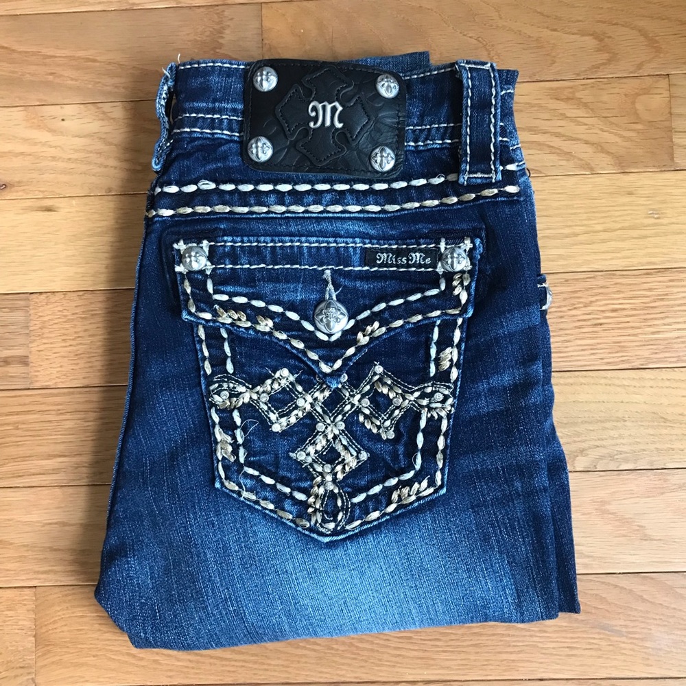Miss Me Signature Rise Skinny Jeans Size 28